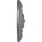 Ekena Millwork Flower Spiral Ceiling Medallion (Fits Canopies up to 2"), Hand-Painted Silver, 12 1/4"OD x 2 1/4"P CM12FLSLS - alternate 2